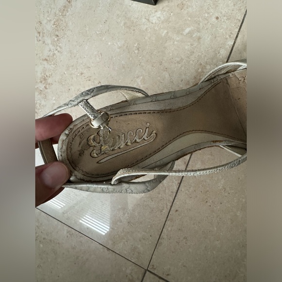 Gucci GG Signature Leather Espadrilles Size: US8.5, IT38.5 - Picture 7 of 9